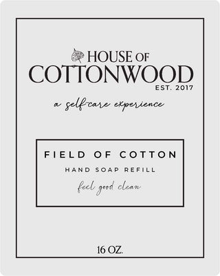 FIELD OF COTTON FOAMING HAND SOAP REFILL