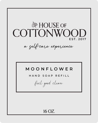 MOONFLOWER FOAMING HAND SOAP REFILL