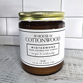 WINTERWOOD HAND POURED SOY CANDLE